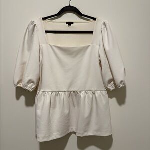Ann Taylor Cream Blouse